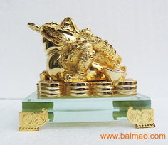 深圳招財(cái)鍍金金蟾樹脂工藝品 批發(fā)市場(chǎng)的財(cái)富選擇